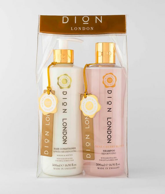 Luxury Duo Gift Bag Japanese Cherry Blossom- Shampoo and Hair Conditioner